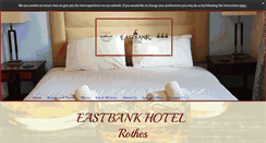 Desktop Screenshot of eastbankhotel.co.uk